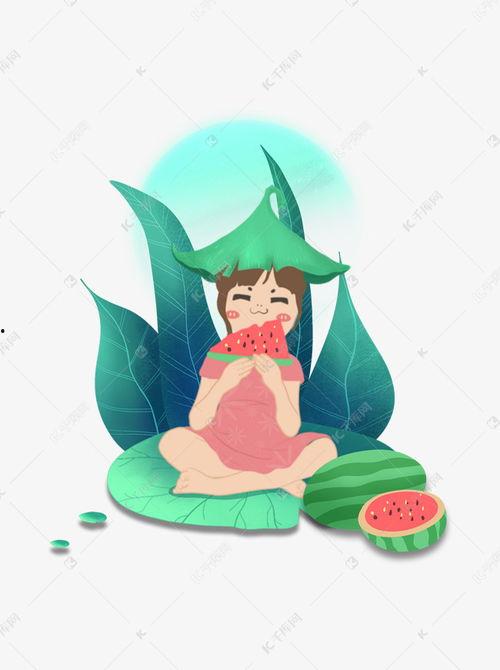 吃瓜图片设计大全,趣味横生的视觉盛宴