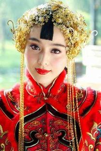 明星新娘古妆图片高清,明星新娘高清古妆美照赏析